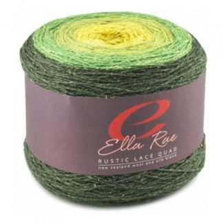 Ella Rae Rustic Lace Quad - Lace - Wool and Silk